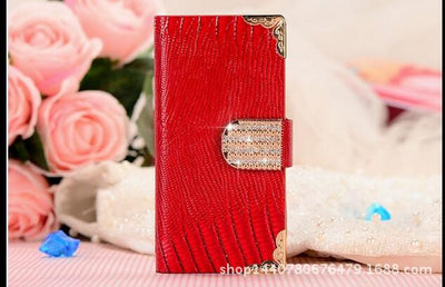 Cartera Protectora 5G Diamond con Funda de Cuero para iPhone 5S - Image 5