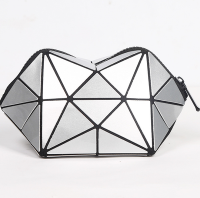 Neceser Geométrico Organizador de Maquillaje Plegable para Viajes - Image 7