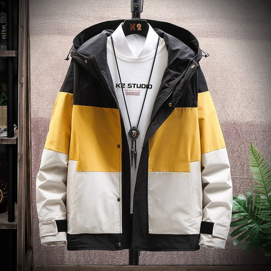 Chaqueta Casual Coreana para Hombre - Estilo Urbano y Moderno