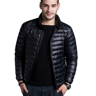 Chamarra Parka de Invierno para Hombre con Pluma de Pato - Image 11