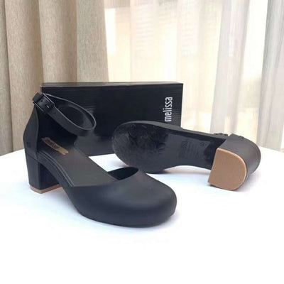 Zapatos de Gel Tacón Medio Punta Redonda con Suela Flexible para Mujer - Image 8