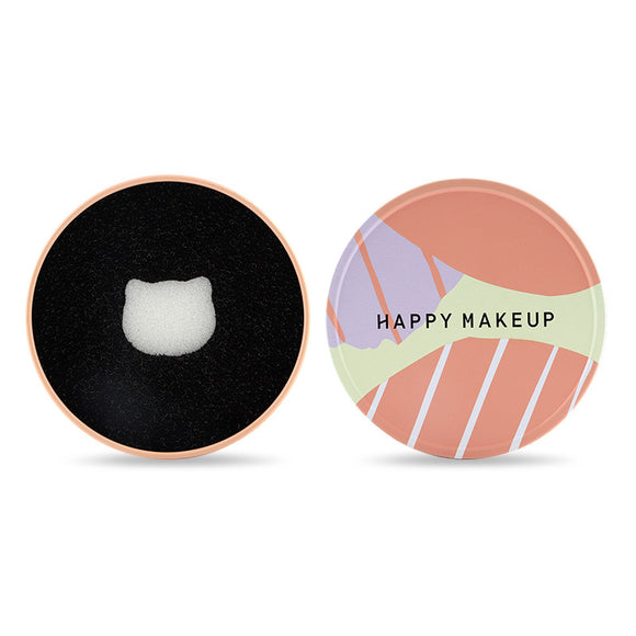Kit de Brochas para Sombras Oculares con Caja de Limpieza
