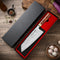 Cuchillo de Cocina Profesional Acero Inoxidable Alto Cromo con Mango de Madera Maciza