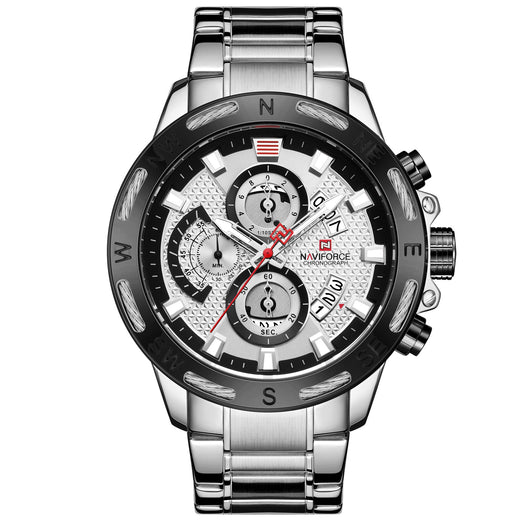Reloj de Cuarzo Impermeable con Esfera Grande y Luz Nocturna - Image 4