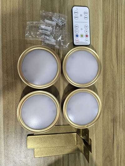 Luz LED Decorativa Dorada con Batería - Image 13