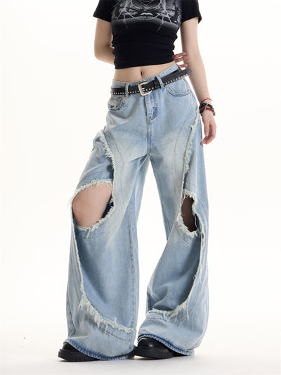 Jeans Retro Americano Diseño Hot Girl - Image 2