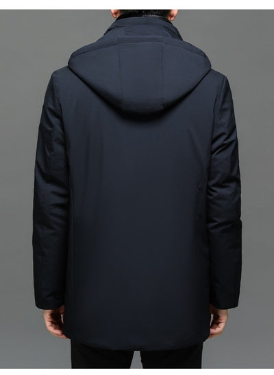 Abrigo de Algodón Grueso Talla Grande para Hombre - Image 24