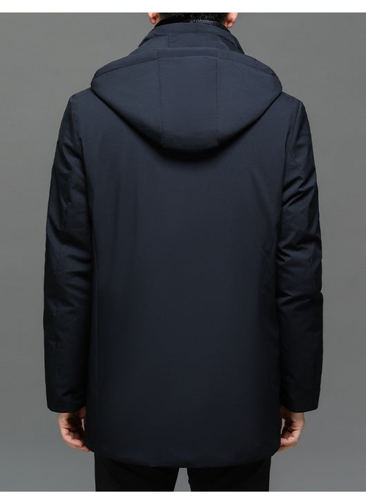 Abrigo de Algodón Grueso Talla Grande para Hombre - Image 24
