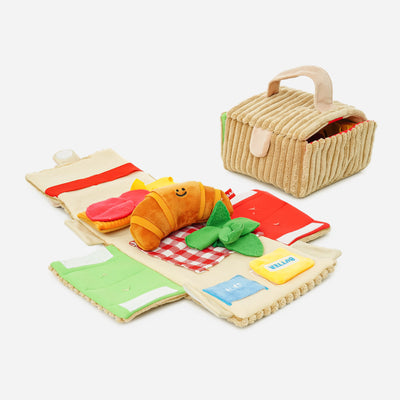 Juguete Interactivo Caja de Picnic Croissant para Mascotas - Image 2