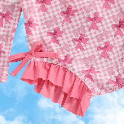 Traje de Baño Infantil con Manga Larga - Diseño Adorable para Niñas - Image 3