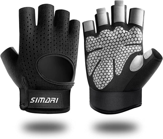 Guantes de Fitness para Hombre con Dedos Cortos - Image 16
