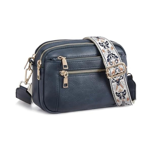 Bolsa Crossbody Multiusos con Diseño Vaca y Cierre de Cremallera - Image 11