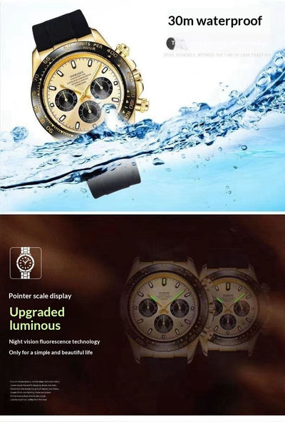 Reloj Mecánico para Hombre con Calendario y Movimiento Quartz - Image 19