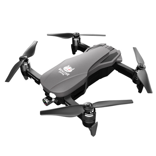 Dron Cuadricóptero Plegable de Larga Autonomía con Control Remoto