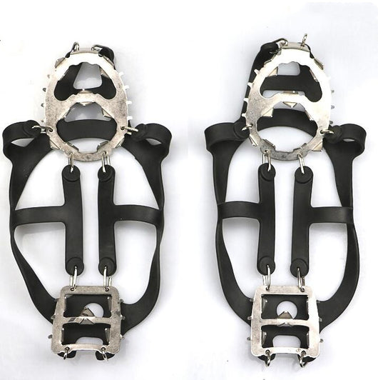 Crampones de Acero Inoxidable Antideslizantes para Montañismo - Image 6