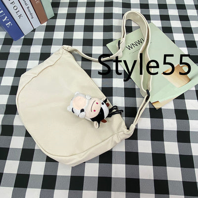 Bolsa Mensajero de Lona para Hombre - Bolso de Hombro Ligero y Versátil - Image 50