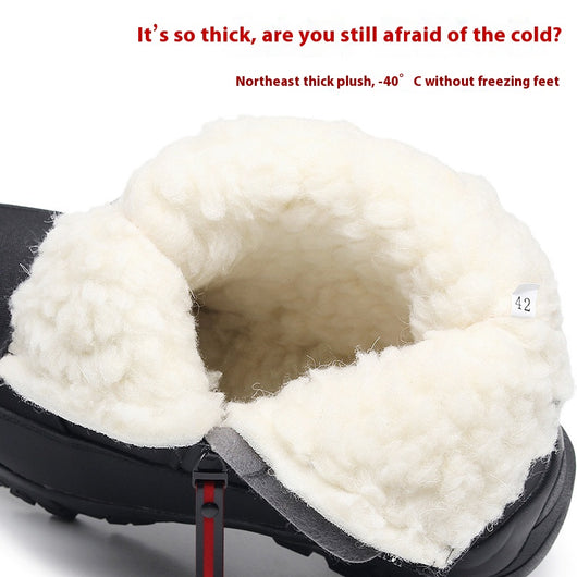 Botas de Nieve Harbin Invierno - Aislamiento Térmico Grueso y Esponjoso - Image 6