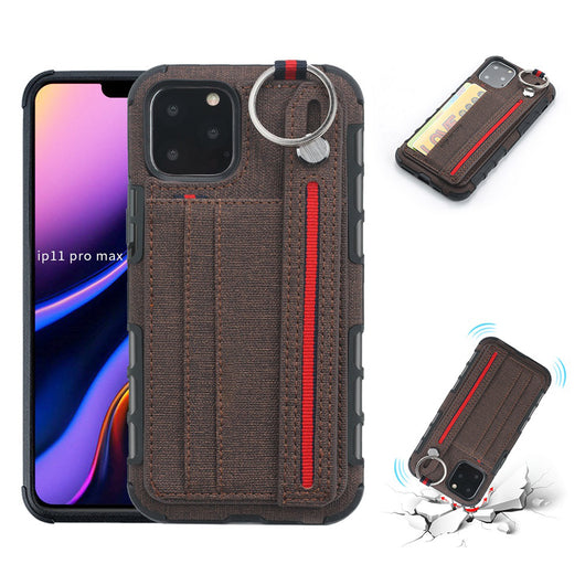 Funda para móvil con correa de cuero y protección premium - Image 17