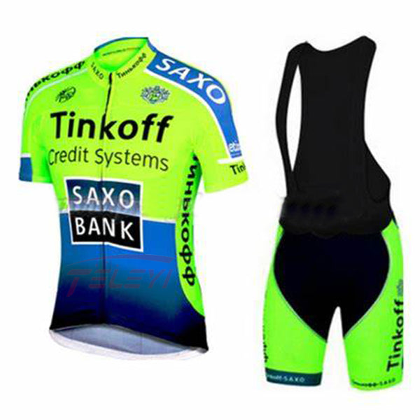 Jersey de Ciclismo Manga Corta Color Fluorescente