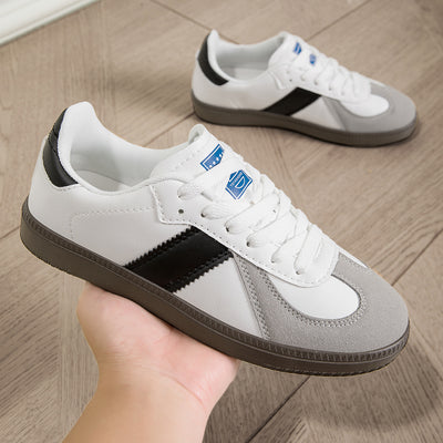 Tenis Casuales Blancos con Estampado Leopardo y Cordones para Mujer - Image 7