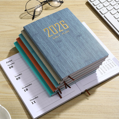 Agenda Semanal A5 en Cuero Slim