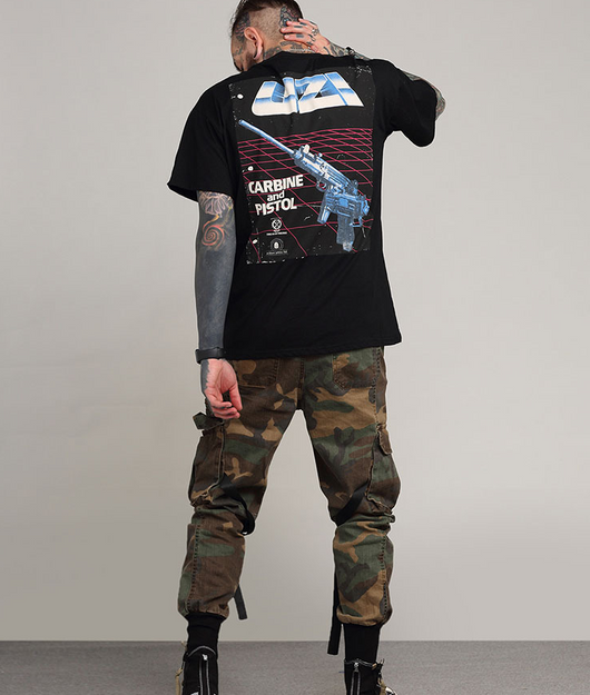 Pantalones Jogger Retro Camuflaje Estilo Europeo para Hombre - Image 3