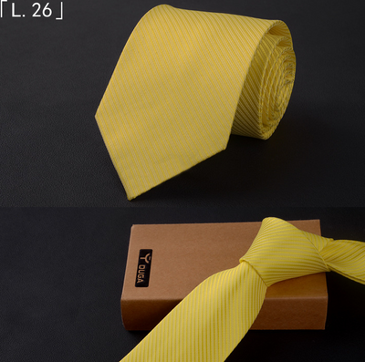 Corbata Ejecutiva Premium 8cm - Diseño Clásico Negro, Rojo y Azul - Image 29