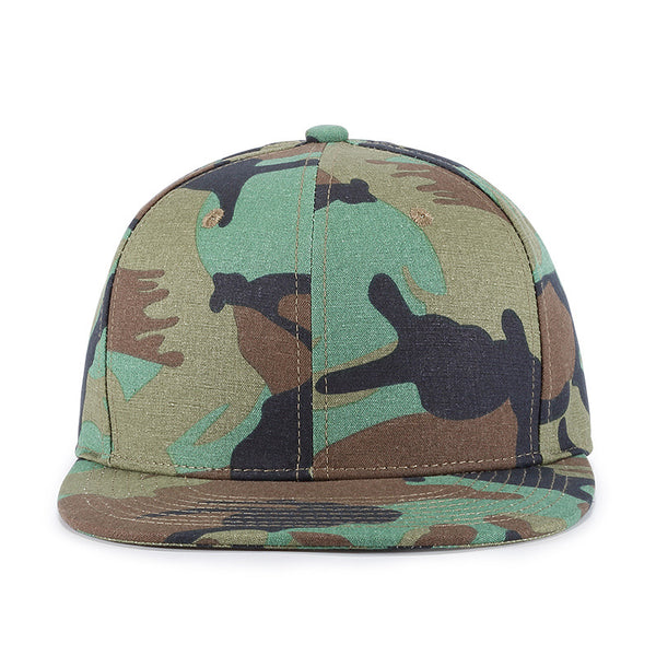 Gorra Hip Hop Camuflaje Algodón Ligera