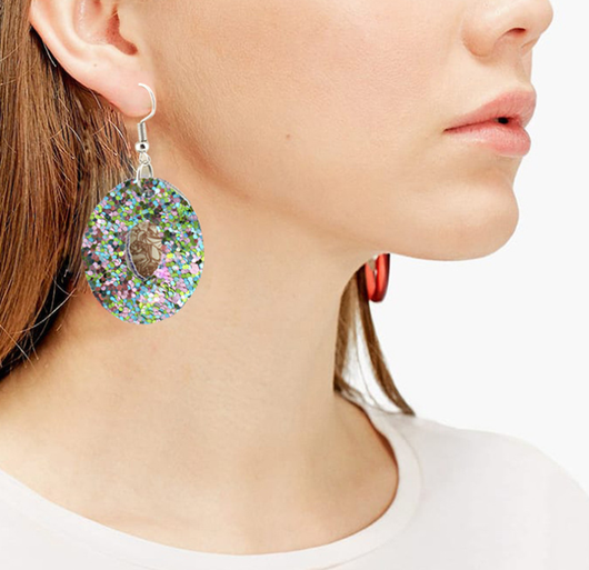 Set para Hacer Aretes DIY de Piel Sintética Doble Cara - Image 6