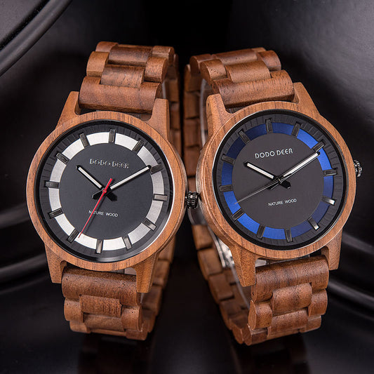 Reloj de Madera para Hombre - Diseño Minimalista y Elegante