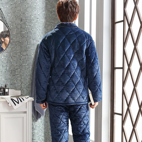 Pijama Térmico Grueso para Hombre
