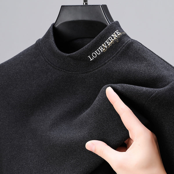 Camisa Térmica Reversible de Cuello Alto y Manga Larga