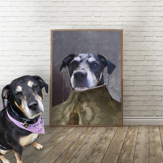 Retrato Personalizado de Mascota en Lienzo - Arte Nórdico para Pared - Image 7