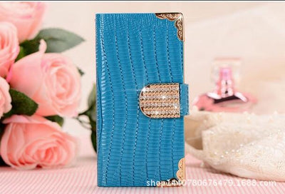 Cartera Protectora 5G Diamond con Funda de Cuero para iPhone 5S - Image 4