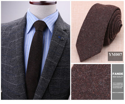 Corbata de Lana 6cm - Elegancia Casual Moderna - Image 15