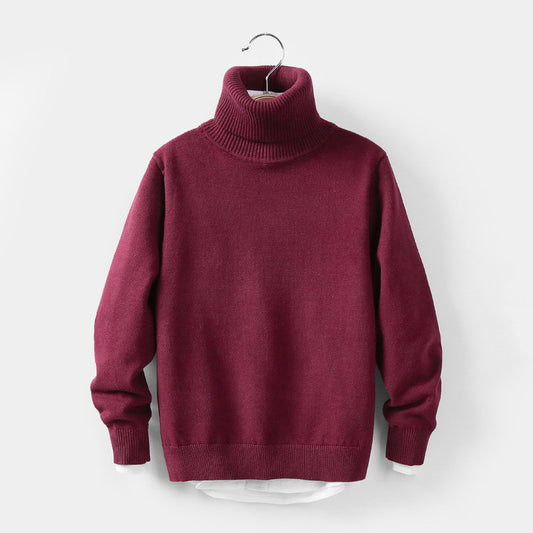 Suéter de Cuello Alto para Niños - Colección Otoño Invierno
