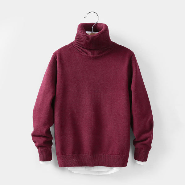Suéter de Cuello Alto para Niños - Colección Otoño Invierno