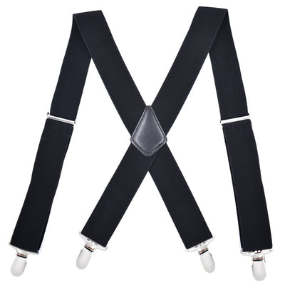 Tirantes Unisex 4 Clips Ajustables 5CM - Suspensores Elásticos Premium