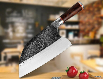 Cuchillo de Cocina Forjado con Acabado Martillado - Image 17