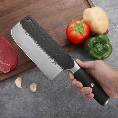 Cuchillo Forjado a Mano para Carnes y Vegetales - Image 15