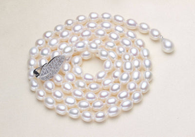 Collar Cadena de Perlas de Agua Dulce - Diseño Clásico y Elegante - Image 8