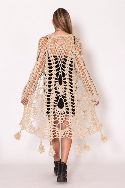 Cardigan de Lana Gruesa Tejido Holgado para Mujer - Image 6