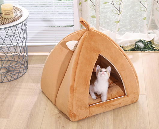 Cama Triangular Acogedora para Mascotas - Image 4
