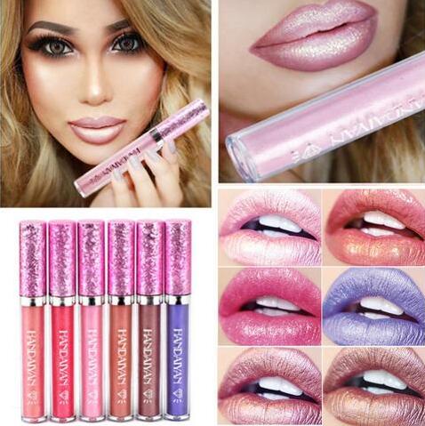 Labial Líquido Brillante con Efecto Glitter