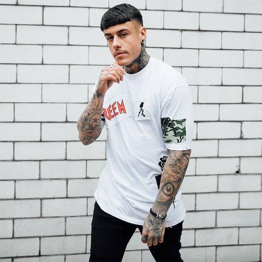 Camiseta Hombre Manga Corta Suelta y Cómoda - Image 21