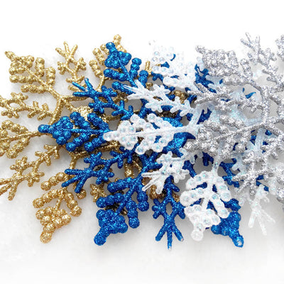 Copos de Nieve Acrílicos 10cm - Decoraciones Navideñas Premium para Árbol - Image 3