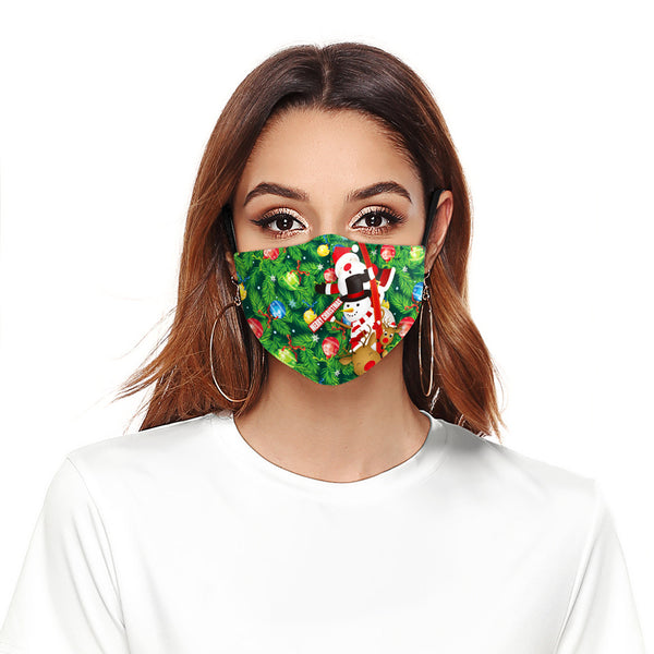 Mascarilla de Protección Cielo Estrellado Navideño