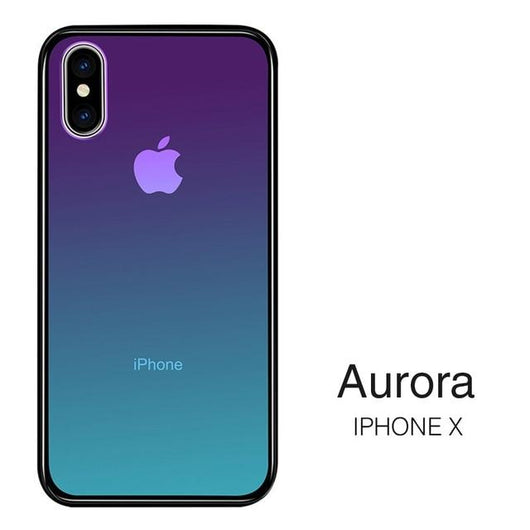 Funda de Teléfono Antigolpes con Vidrio Templado y Gradiente HD - Image 7