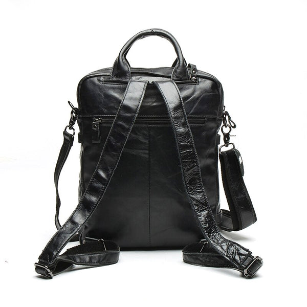 Mochila de Cuero Genuino para Hombre