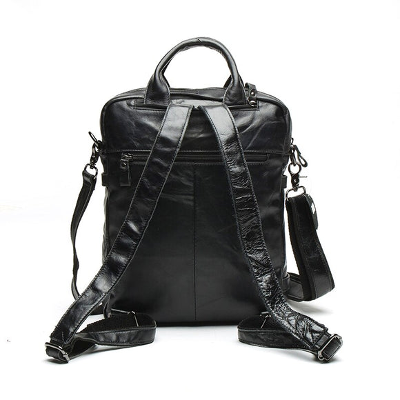 Mochila de Cuero Genuino para Hombre